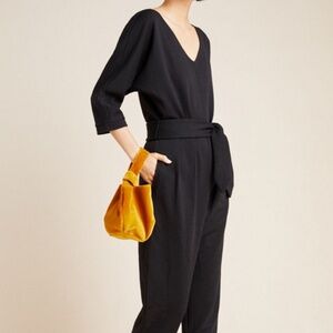 Anthropologie Sutton Ponte Jumpsuit - Medium